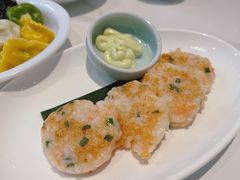 香煎虾饼-双合园·海鲜水饺青岛菜(万佳广场店)