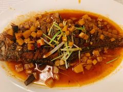 干烧大黄鱼-丰泽园饭店