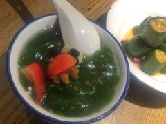 翡翠菠菜凉粉-大鸽饭(岗顶店)