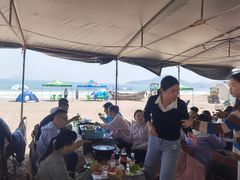 -山海一众流清河沙滩露营地·团建拓展·沙滩烧烤
