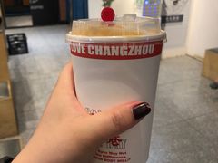 海盐芝士拿铁-闻道万巷咖啡馆(南大街地铁站店)