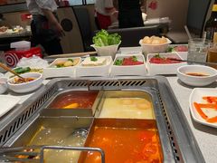 自助取餐区-海底捞火锅(万科广场店)