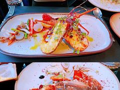 香焗龙虾配自制黑松露酱-上海苏宁宝丽嘉酒店·Cafe Bellagio西餐厅