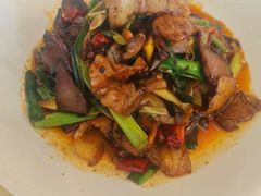 蒜苗回锅肉-钦善斋(武侯祠店)