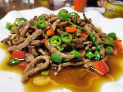 双椒牛柳-邱二餐馆