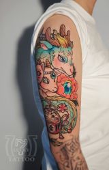 -幸运7纹身刺青Lucky7tattoo