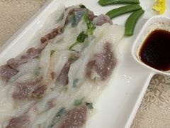 芫茜马蹄牛肉肠粉-麒麟中餐厅·经典粤菜·地道菜式老字号(广州长隆酒店)