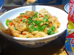 青椒马田腐竹-胖婆捆鸭