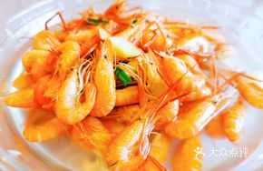 Steamed Shrimp