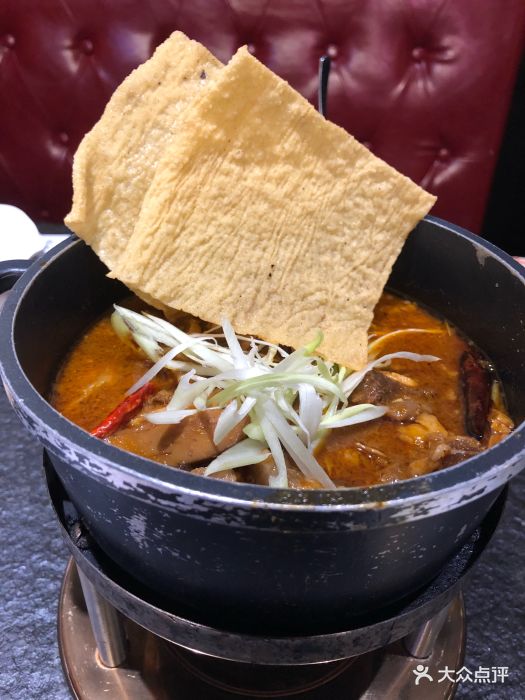 桐记小灶儿牛板筋火锅(鼓楼店)香辣牛板筋单人锅图片 - 第59张