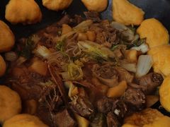 -粘豆包柴火铁锅炖