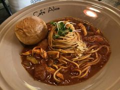 西红柿辣鸡意大利面-Cafe Alice咖啡爱丽丝(奥城店)