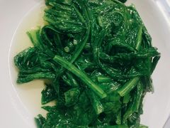 清炒油麦菜-清真·伊清阁餐厅