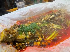 纸包鱼-我们家私房纸包鱼·烧烤