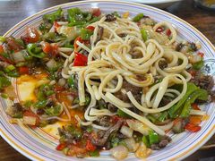 过油肉+碎肉拌面-歹歹的加个面过油肉拌面