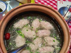 山泉水炖手工土猪肉丸子汤-老湘村·湖南土菜(天河维多利店)