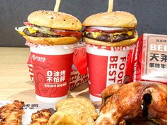 -百富烤霸 烤鸡汉堡(美美店)