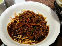 撒子牛肉丝-刘胖子家常菜·蹄花焖藕(中南店)