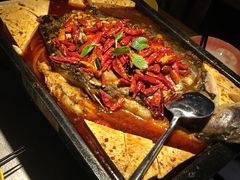 -探鱼·鲜青椒爽麻烤鱼(三水广场店)