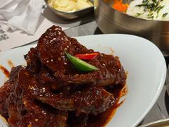 -草家酱蟹炭火烤肉店(珲春南路一店)