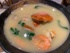 膏蟹汤面-十面欢腾·海鲜面·台式Bistro(长乐路店)