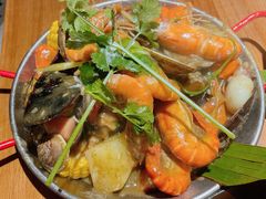 手抓海鲜黄咖喱味-仓库南洋海鲜小排档(柳河路店)