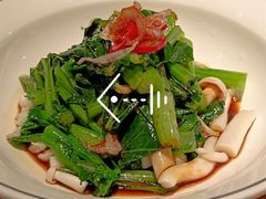 干葱菌菇灼菜心-太二酸菜鱼(汕头苏宁广场店)