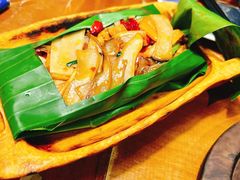 包烤丛林蘑菇-雀舞云南菜(天津天河城购物中心店)