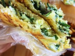 韭菜蛋饼-老客满蛋饼(双塔市集店)