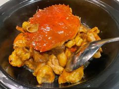 黄金膏蟹焗走地鸡-皇朝会.经典传统粤菜(外滩店)