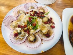 油泼扇贝-来之顺海鲜菜馆·青岛菜(栈桥店)