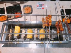 玉米拌面-白玉·朝鲜族烤串(深圳Kkone店)