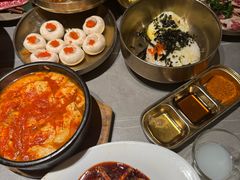 -草家酱蟹炭火烤肉店(珲春南路一店)