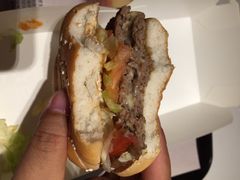 爽辣柚香辣牛堡-麦当劳(卫星广场店)