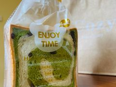 抹茶红豆吐司-可稵咖啡面包蛋糕(休斯顿店)