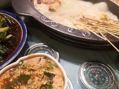 牛油鸳鸯锅底-8号苑自助烤场(西单店)