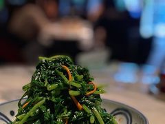 虫草花炒茼蒿-湖滨28中餐厅·西湖宴·杭州君悦酒店