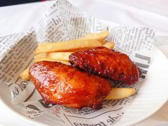 鸡翅拼薯条-Steaking·食间牛排(和平店)