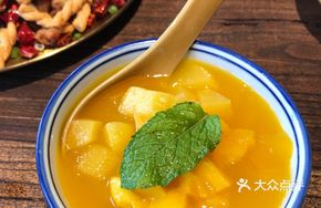 Mango and Peach Ice Jelly