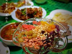 红糖水果冰粉-令氏家外家周秦食府(高新店)