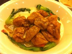 鱼面筋菜心-新南华大酒店(长寿店)