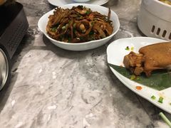 三层肉炒建瓯笋芽-四道菜·福建菜馆(新街口金鹰店)