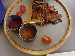 炭烧猪颈肉-小大董·烤鸭(重庆首店·江景餐厅·来福士店)