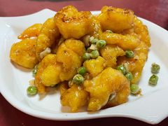 抓炒虾仁-万柳阁小馆·花园餐厅(龙潭湖店)