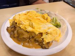 三色蛋包饭-传屋记茶餐厅(世纪年华店)