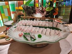 游水东南亚老虎斑-ONE FULL 古董港式海鲜火锅