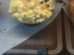 大蘑菇头形清新蓝莓麦芬-星巴克(朵云轩店)