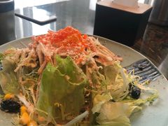 温泉蛋蟹肉沙拉-炙柒Sekinana·精致料理 烧鸟·铁板烧(海上世界店)