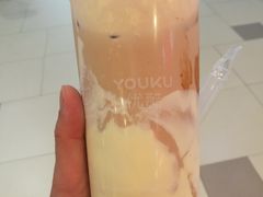 蛋糕忌廉珍珠奶茶-快乐柠檬happylemon(日月光店)