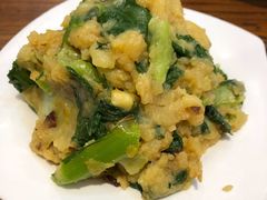 小白菜土豆泥-韩师傅老大同刀削面(北苑路店)